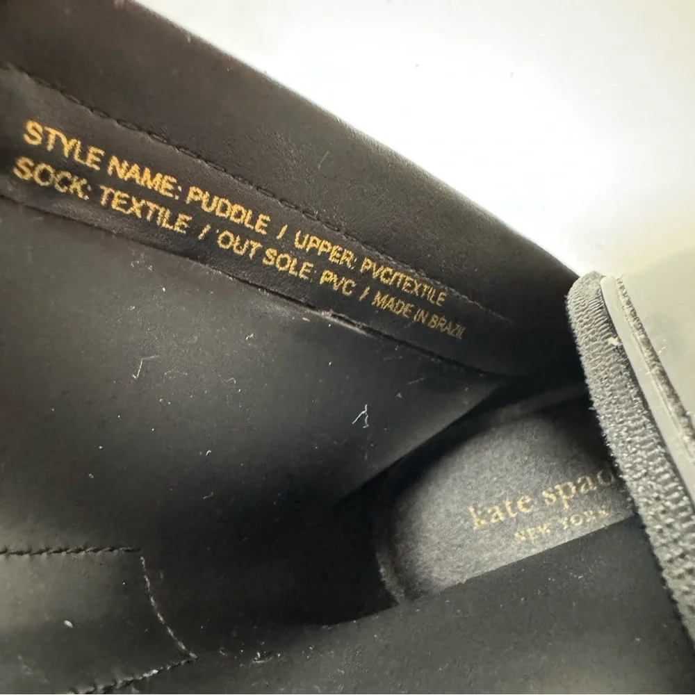 Kate Spade | Puddle Rain Booties - New Without Box - Picture 13 of 13